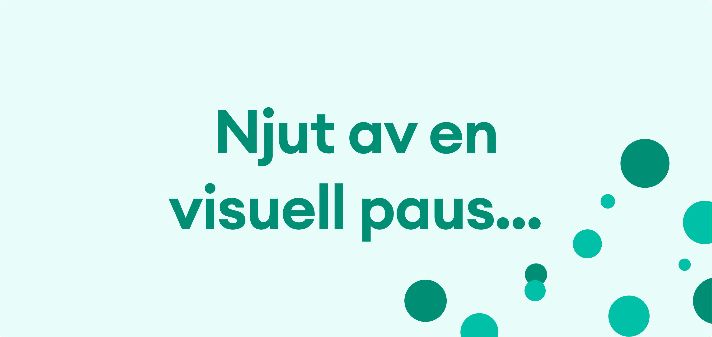 Illustration som visar hur visuella element kan bryta upp text och skapa bättre läsupplevelse på webben.